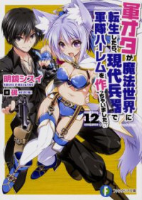 Gunota ga Mahou Sekai ni Tensei Shitara, Gendai Heiki de Guntai Harem o Tsukucchaimashita!? (Novel)