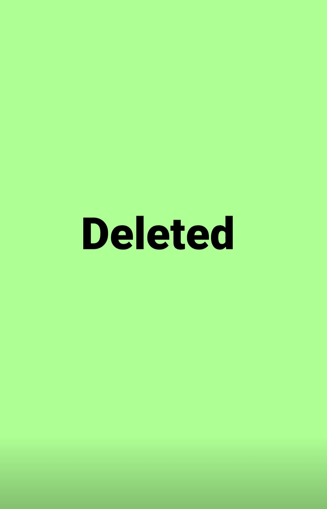 Deleted