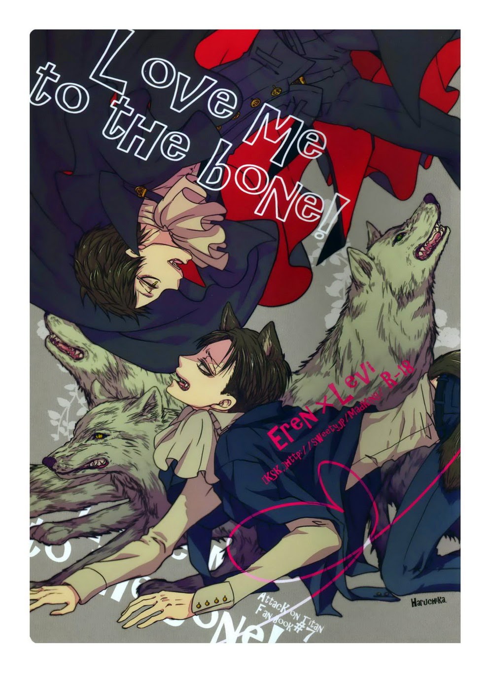 Shingeki no Kyojin - Love Me to the Bone! (doujinshi)