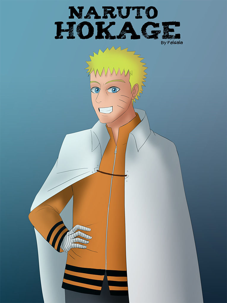 Naruto menjadi hokage