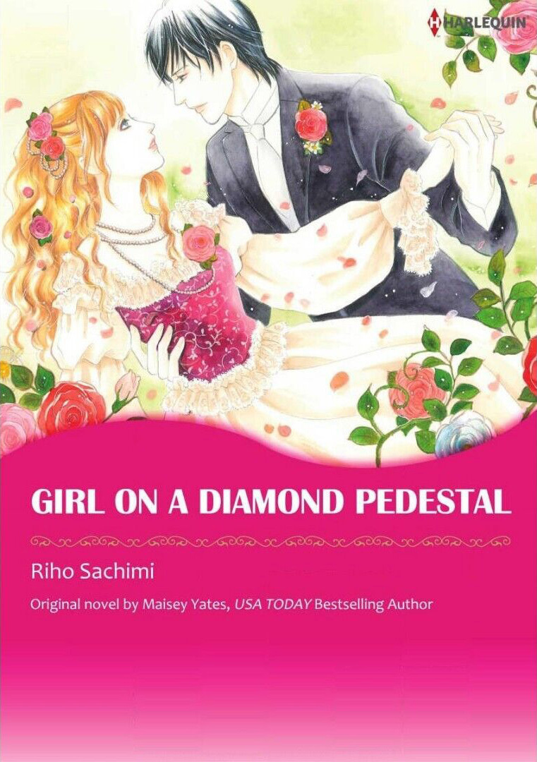 Girl on a diamond pedestal