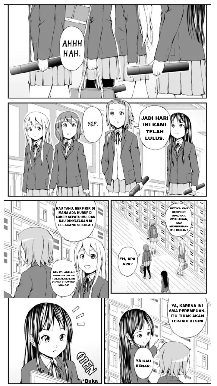 K - ON ! - A Standard of Graduation Ceremonies ( Oneshot )