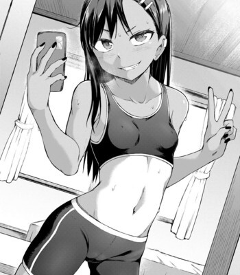 Nagatoro's secret chat with Senpai