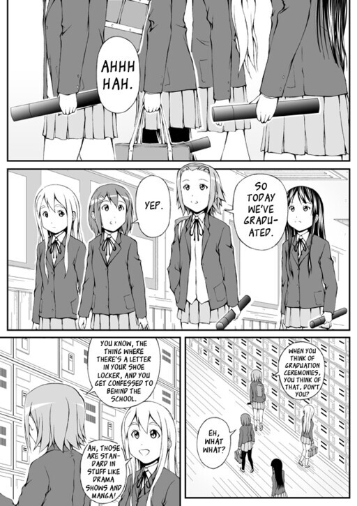 K-ON! - A Standard of Graduation Ceremonies (Oneshot-Doujinshi)