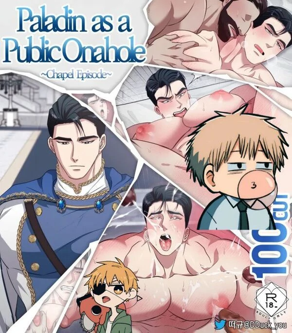 Paladin as a public onahole