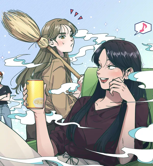 Happiness Rides a Broomstick [Valkyrie Scan]