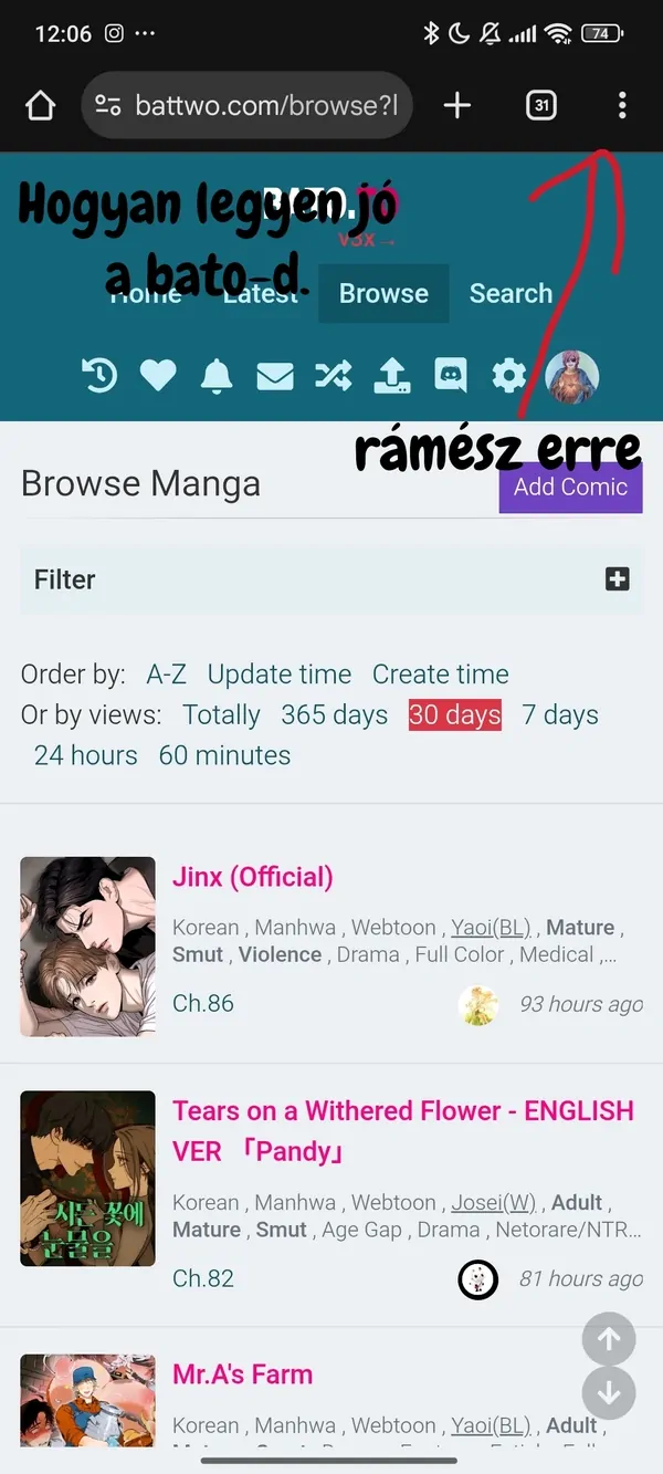 Hogyan javítsd meg a bato-t.