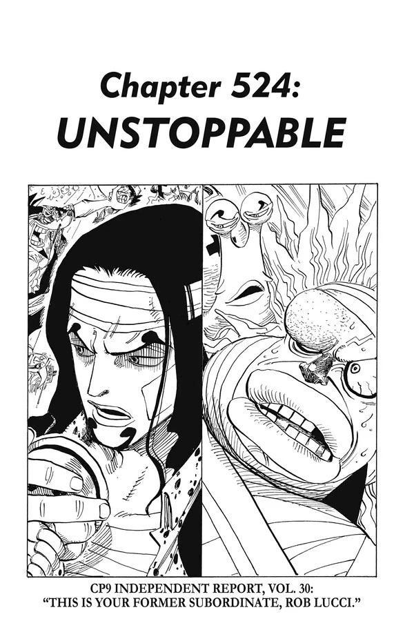 One Piece Chapter 524 (Canon)